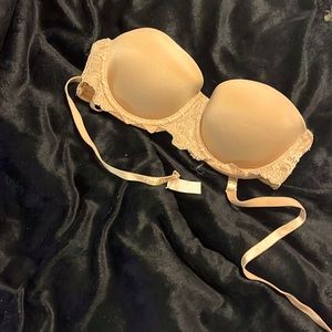 Satin and lace Calvin Klein bra